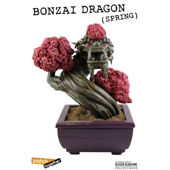 Bonsai Dragon Statue Spring 25cm